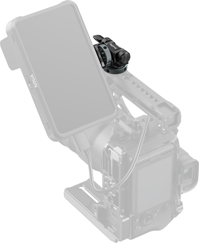 Suport pentru monitor SmallRig 6313 pentru filmare orizontala si verticala, montura cold shoe [4]
