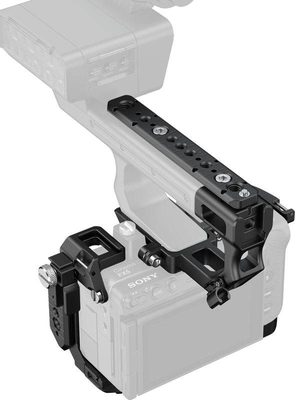 SmallRig 6777 HawkLock Cage Kit for Sony FX5 & XLR Handle [4]