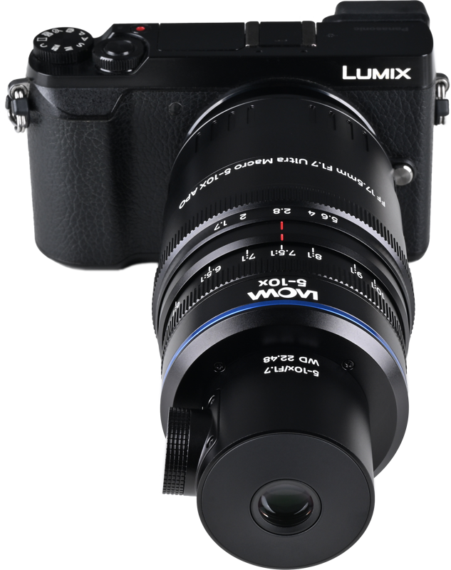 Obiectiv Laowa Aksen 17.5mm f/1.7 5-10X Ultra Macro APO Ver. Ilumianre Coaxiala, Montura MFT [4]