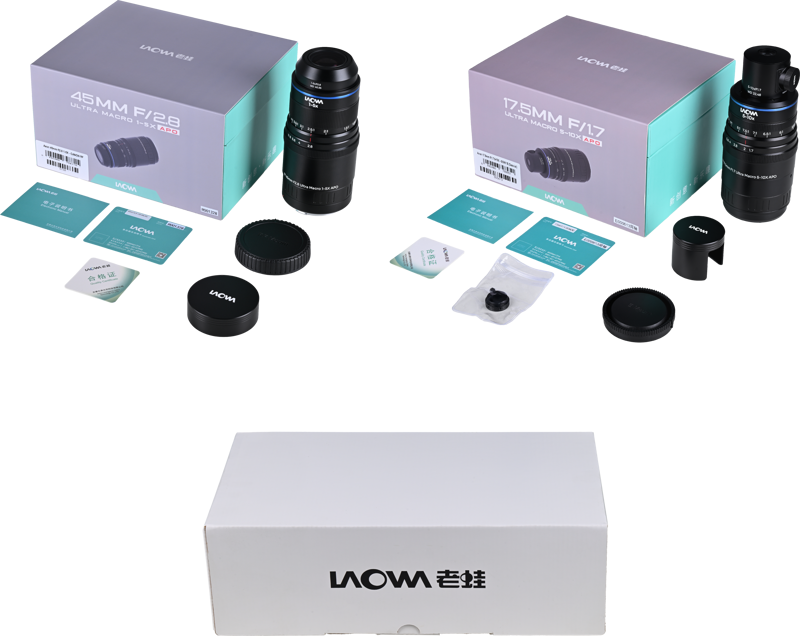 Set 2 obiective Laowa Aksen 45mm f/2.8 si 17.5mm f/1.7, Montura Canon RF [4]