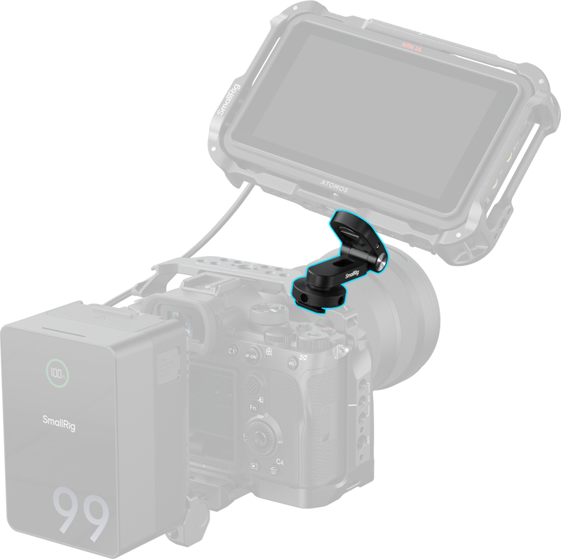 SmallRig 6323 Foldable Monitor Support [4]