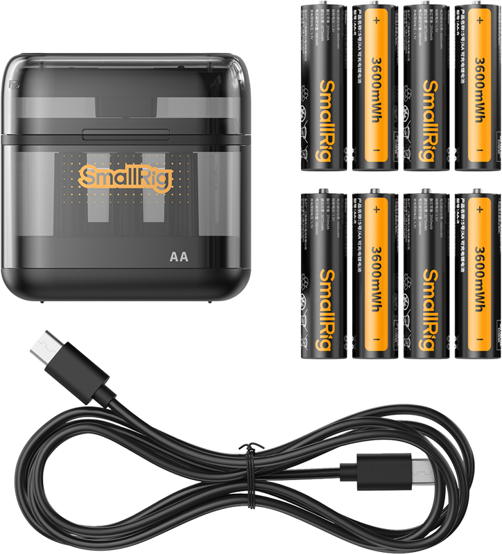 Baterie reincarcabila cu litiu SmallRig 5772 tip AA (2130 mAh) Set (8 buc.) [4]