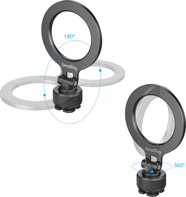 SmallRig 6884 Compact Support with Cold Shoe Mount for Phones [4]