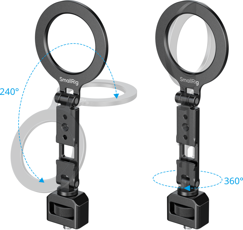 Suport SmallRig 6886 cu surub de fixare 1/4''-20 pentru telefoane [4]