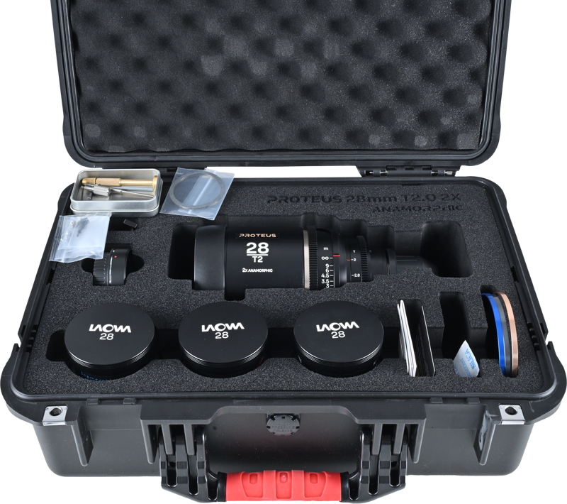 Obiectiv cinematic Laowa Proteus Flex 2X Anamorphic 28mm T2, Monutra Arri PL/Canon EF [3]