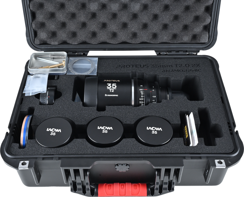 Obiectiv cinematic Laowa Proteus Flex 2X Anamorphic 35mm T2, Monutra Arri PL/Canon EF [3]