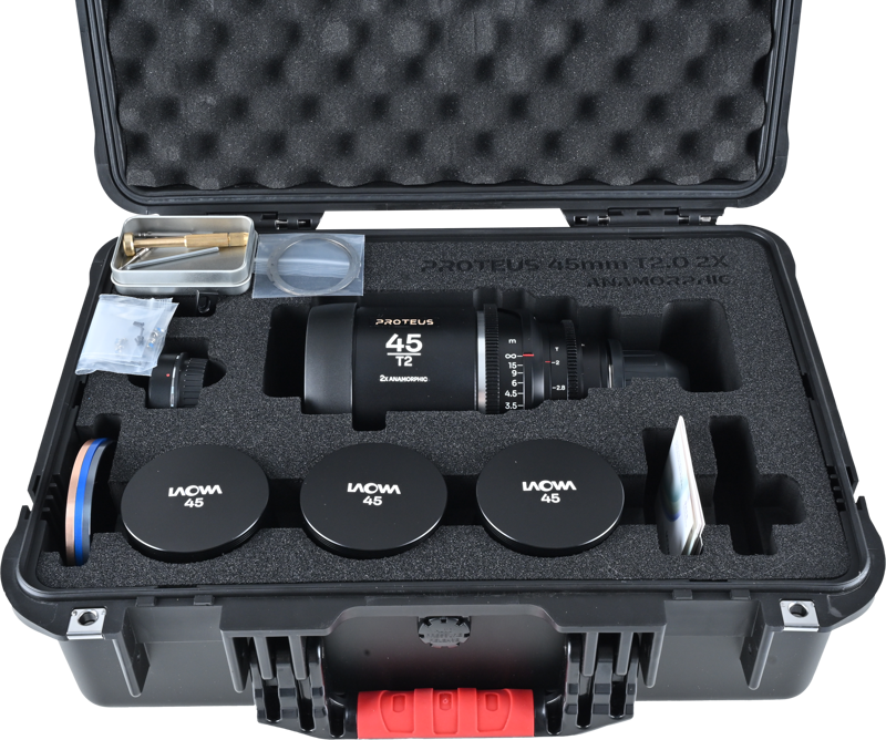 Obiectiv cinematic Laowa Proteus Flex 2X Anamorphic 45mm T2, Monutra Arri PL/Canon EF [2]