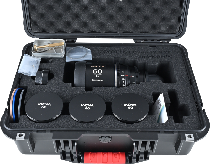 Obiectiv cinematic Laowa Proteus Flex 2X Anamorphic 60mm T2, Monutra Arri PL/Canon EF [2]