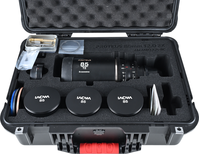 Obiectiv cinematic Laowa Proteus Flex 2X Anamorphic 85mm T2, Monutra Arri PL/Canon EF [2]