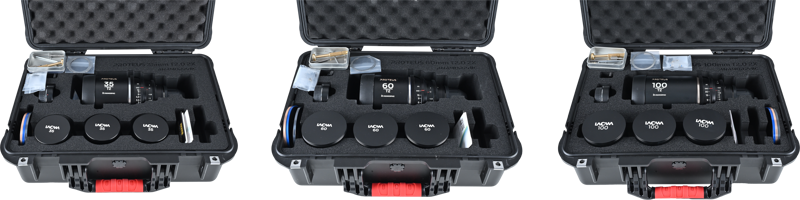 Set 3 obiective Laowa Proteus Flex 2X Anamorphic, Set B (35mm, 60mm, 100mm), Montura Arri PL/Canon EF [4]