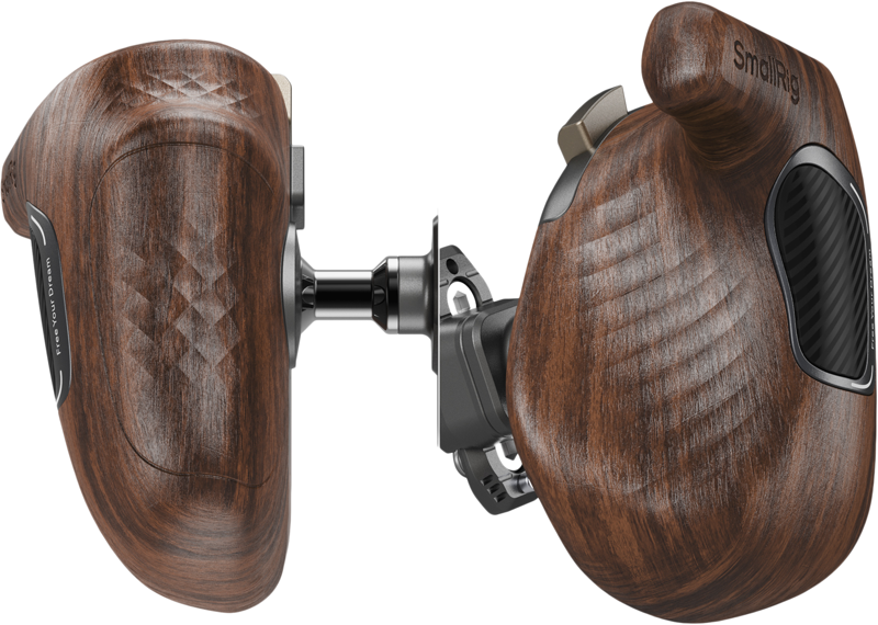 Maner din lemn cu clema NATO pe partea dreapta SmallRig 5192 ImageGrip Series [4]