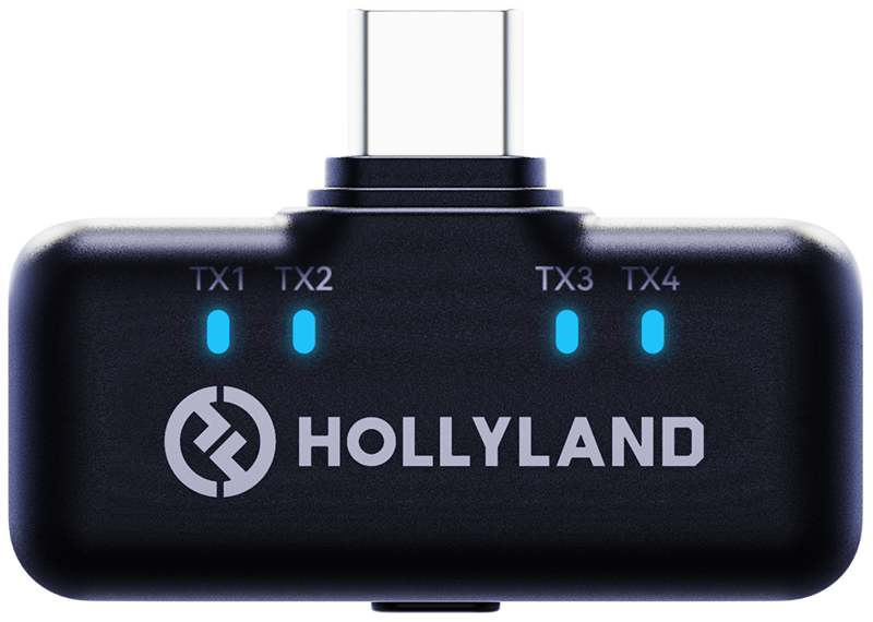 Kit Hollyland Lark M3 Combo 2TX+1RX, USB-C RX, 2x microfon wireless [4]