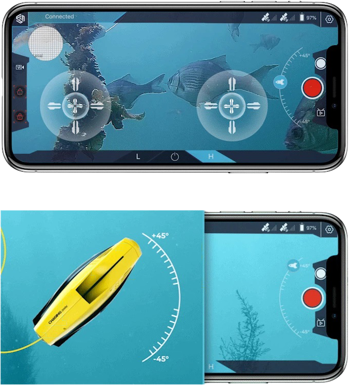 Drona subacvatica CHASING Dory, Yellow [7]