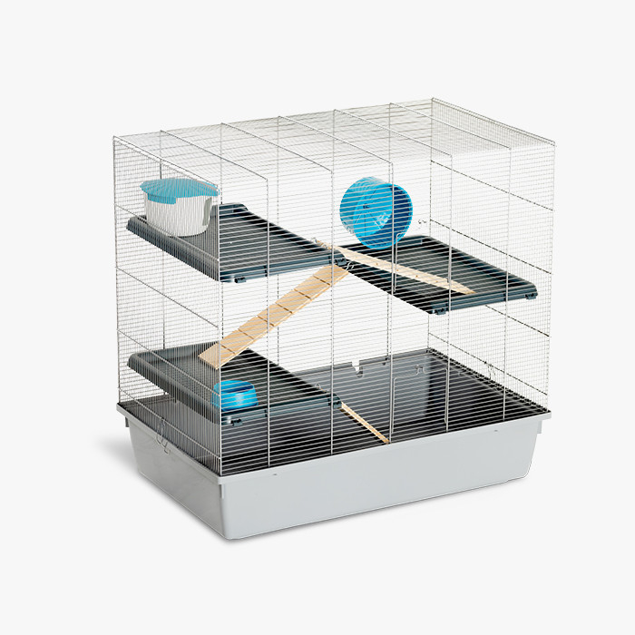 Petshop - Cusca pentru Hamsteri, Horacio, Cromat, 75 x 47 x 73 cm