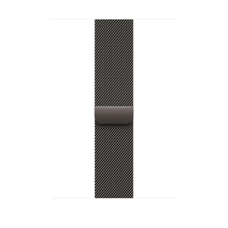 Laptop, Tablete & Telefoane - Curea pentru Apple Watch 46mm, MILANESE SLATE M/L