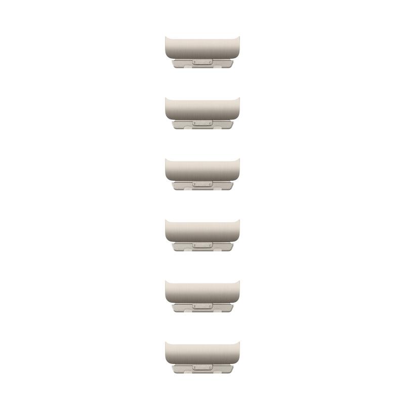 Wearables & Gadgeturi - Curea pentru Apple Watch 46mm, LINK BRACELET NATURAL XL