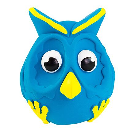 Petshop - Jucarie Pentru Caini, HipHop, Bufnita, Latex, Cu Sunet, 11 cm, Albastru