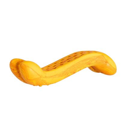 Petshop - Jucarie Pentru Caini, HipHop, Dental, Os Antibacterian, Aroma Pui La Gratar, Cauciuc, 11 cm