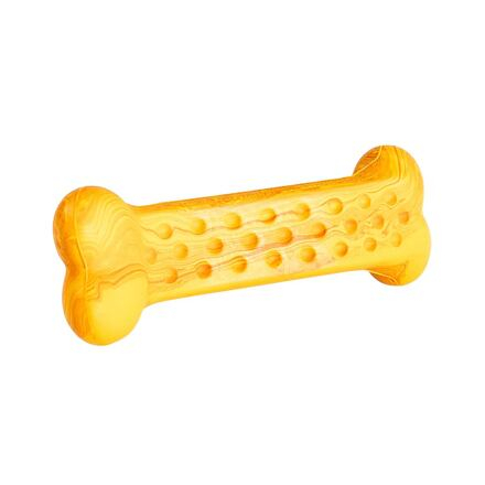 Jucarie Pentru Caini, HipHop, Dental, Os Antibacterian, Aroma Pui La Gratar, Cauciuc, 11 cm [4]