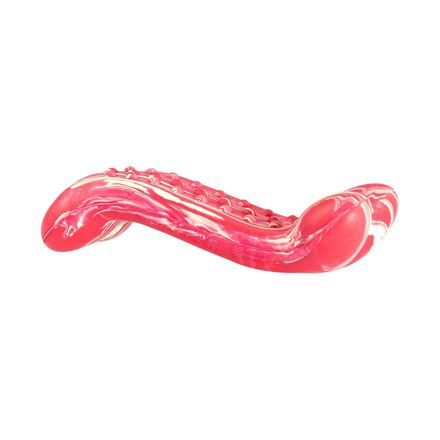 Petshop - Jucarie Pentru Caini, HipHop, Dental, Os Antibacterian, Aroma Friptura De Vita, Cauciuc, 13.5 cm