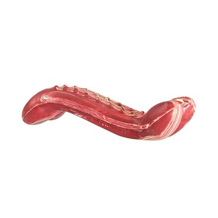 Petshop - Jucarie Pentru Caini, HipHop, Dental, Os Antibacterian, Aroma Bacon, Cauciuc