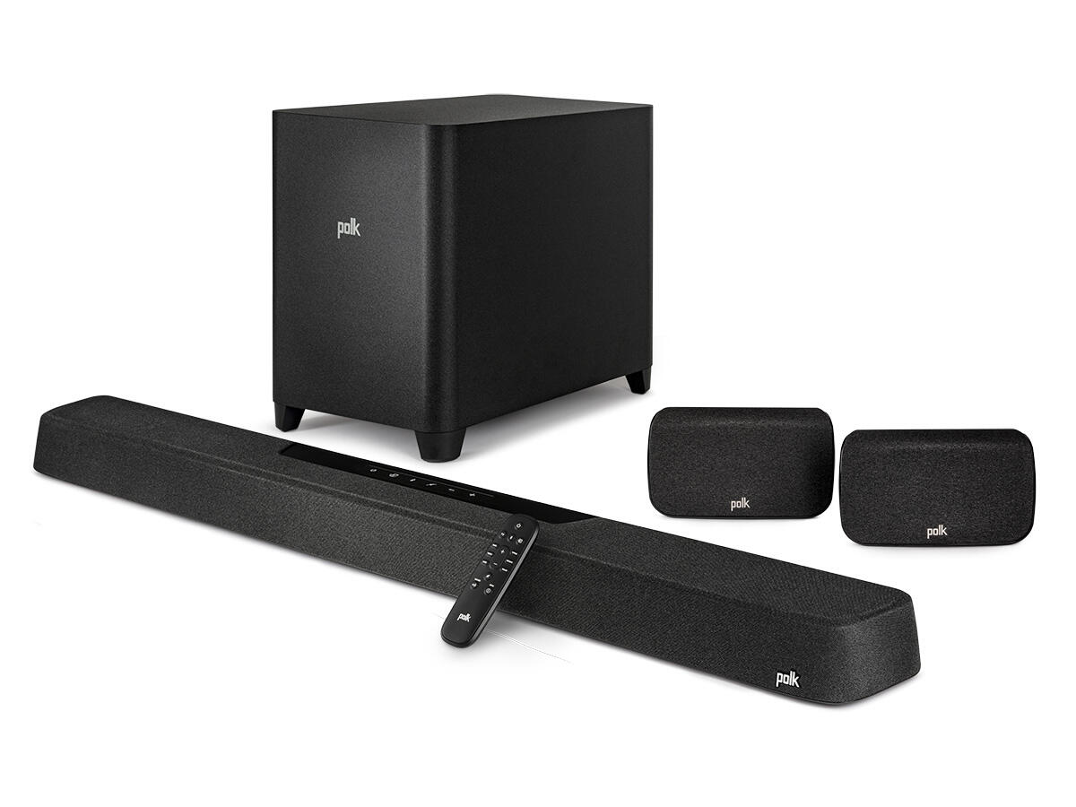 Product Image for Sistem home cinema cu soundbar Polk Audio MAGNIFI MAX AX SR, Black