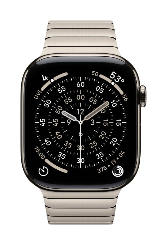 Laptop, Tablete & Telefoane - Curea pentru Apple Watch 46mm, LINK BRACELET NATURAL