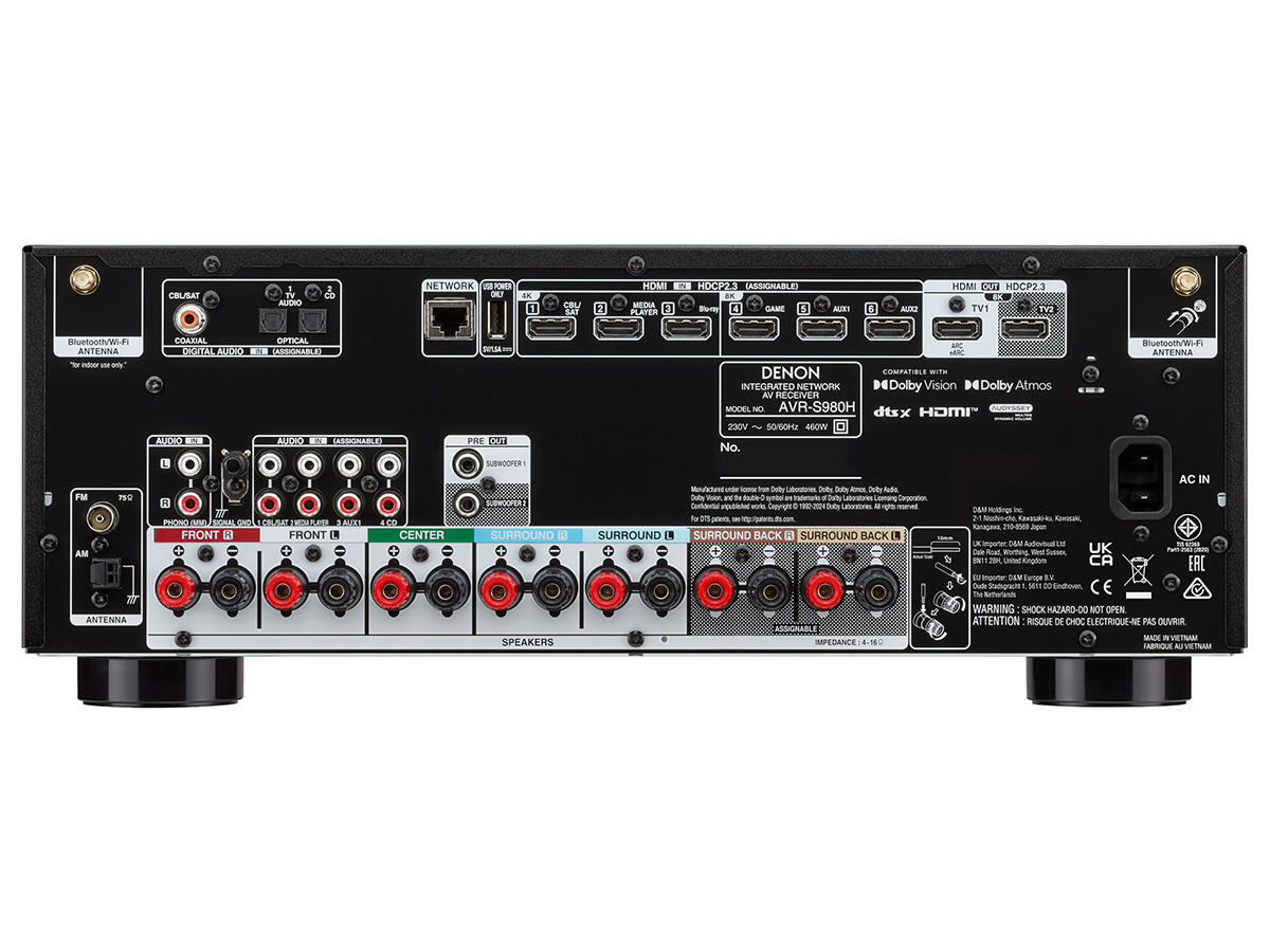 Receiver AV Denon  AVR-S980H [3]