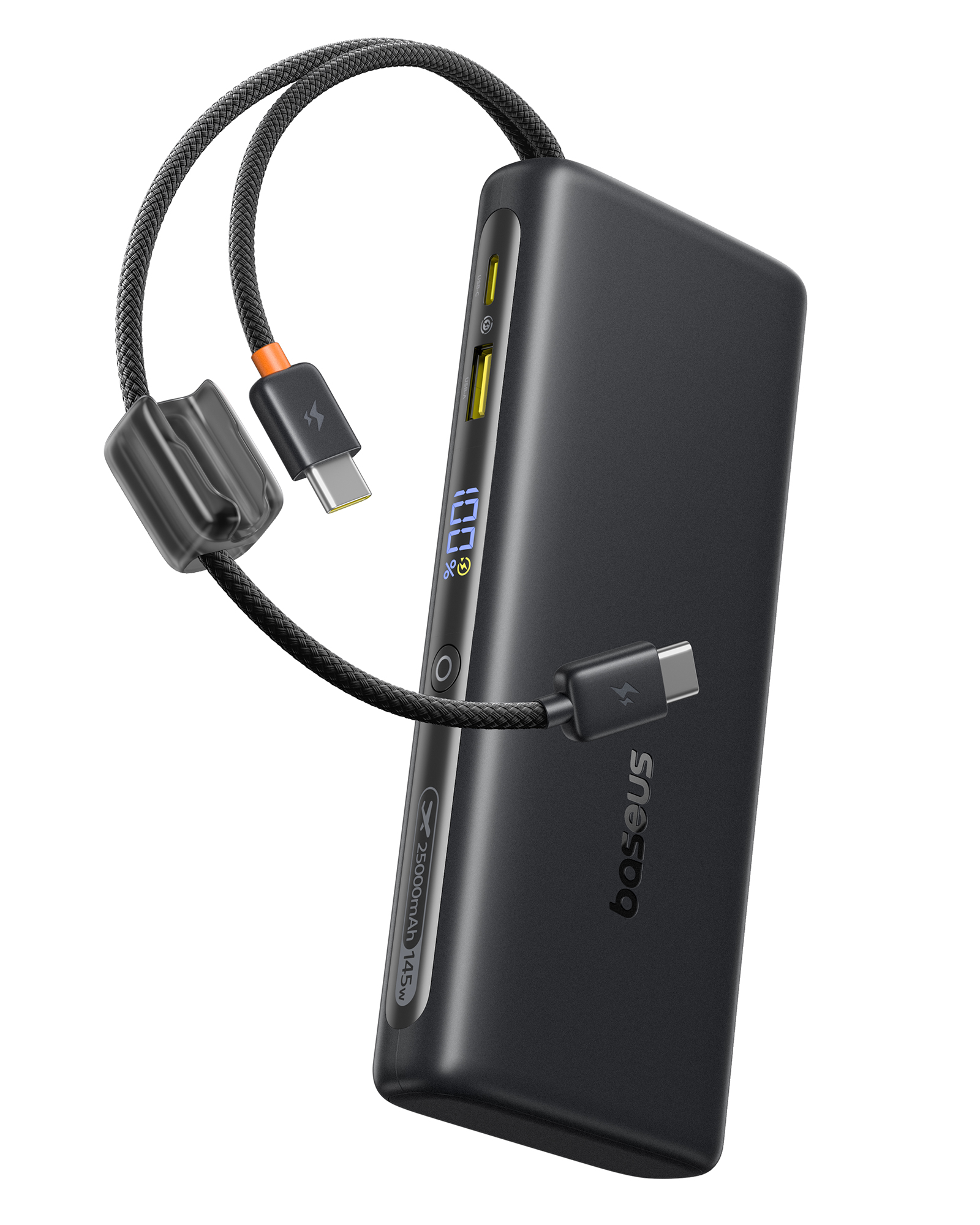 Laptop, Tablete & Telefoane - Acumulator Baseus EnerFill FC41 Digital Display USB-C 25000mAh 145W Negru