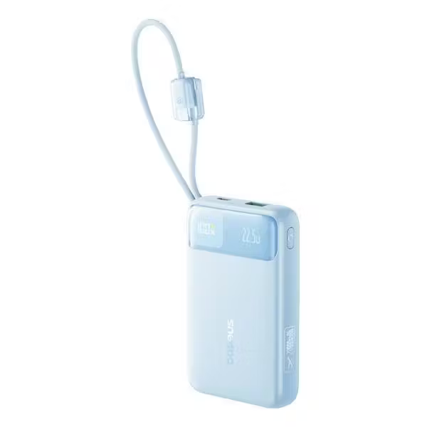Laptop, Tablete & Telefoane - Baterie externa Baseus EnerFill FC11 DIgital DIsplay 20000mAh Albastru