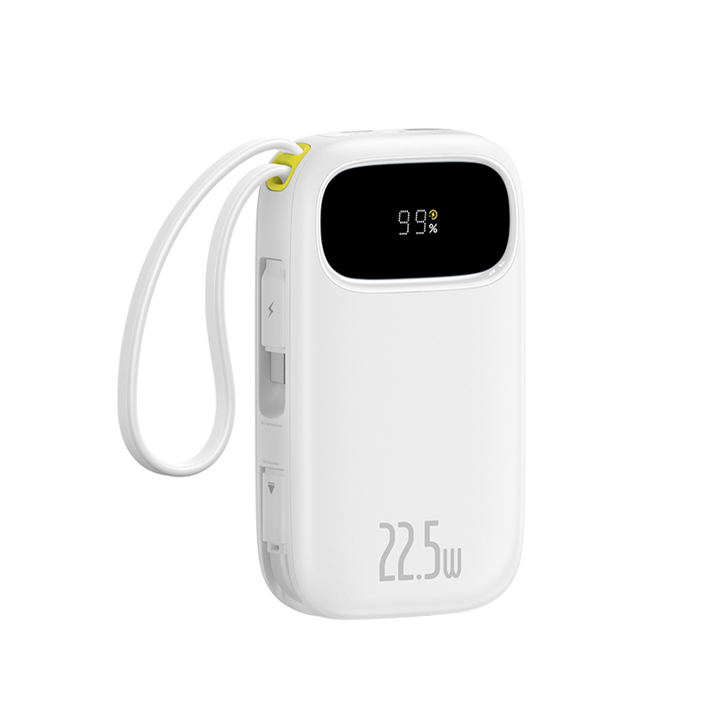 Laptop, Tablete & Telefoane - Baterie externa EnerFill FC31 Digital Display 10000mAh 22.5 Alb