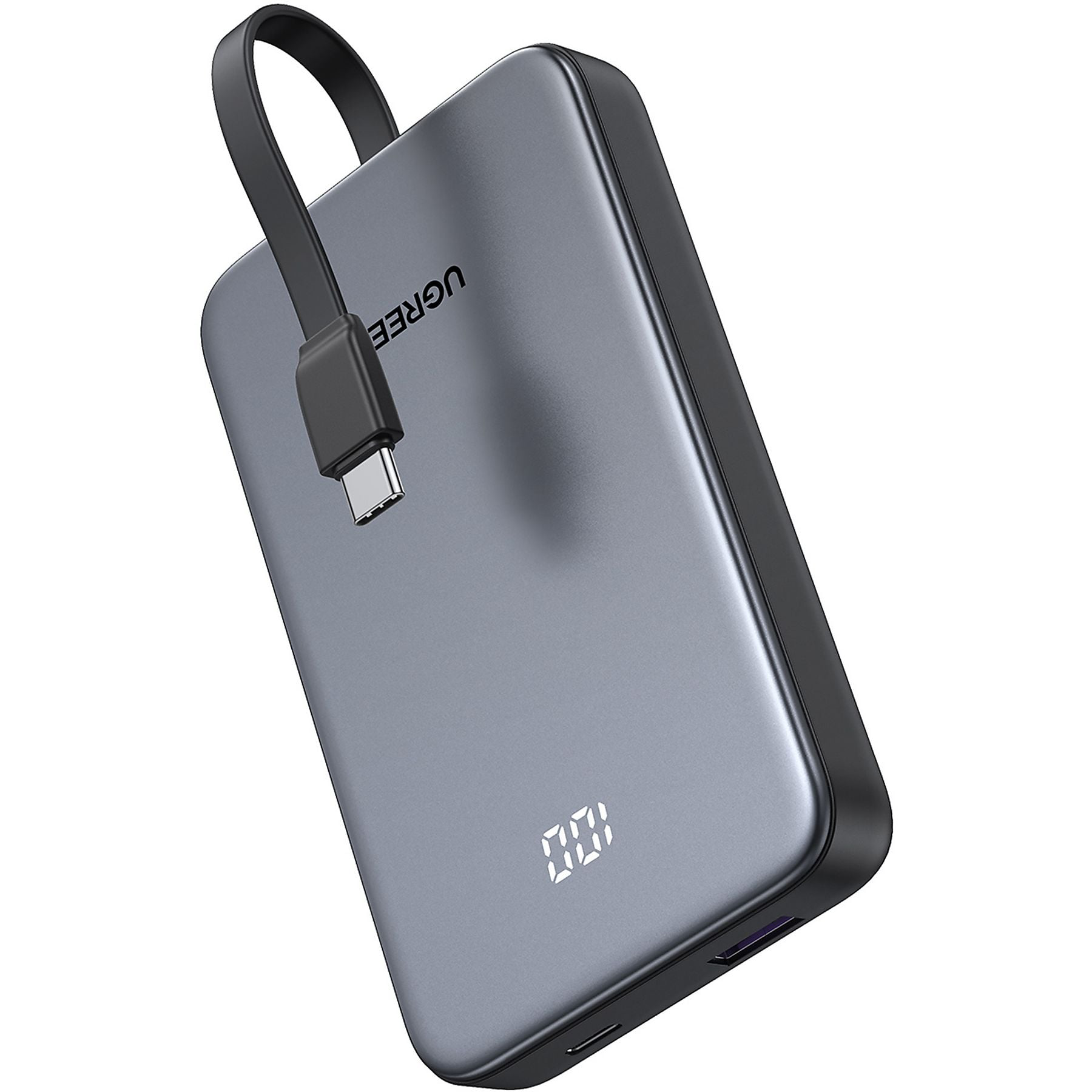 Laptop, Tablete & Telefoane - Baterie externa Ugreen 10000mAh 20W USB-C Gri