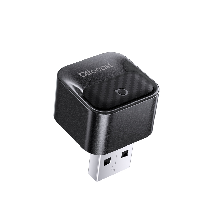 Multimedia - Adaptor Ottocast Mini Pico Wireless, CarPlay si Android Auto, Plug&Play