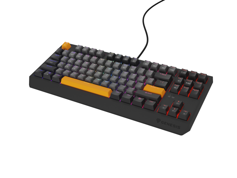 PC, Periferice & Software - Tastatura Genesis Thor 230 TKL R Gri