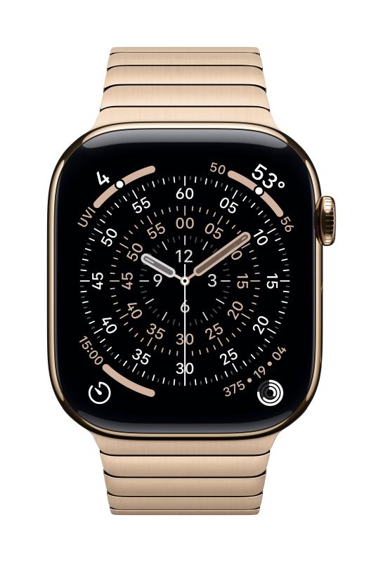 Laptop, Tablete & Telefoane - Curea pentru Apple Watch 46mm, LINK BRACELET GOLD