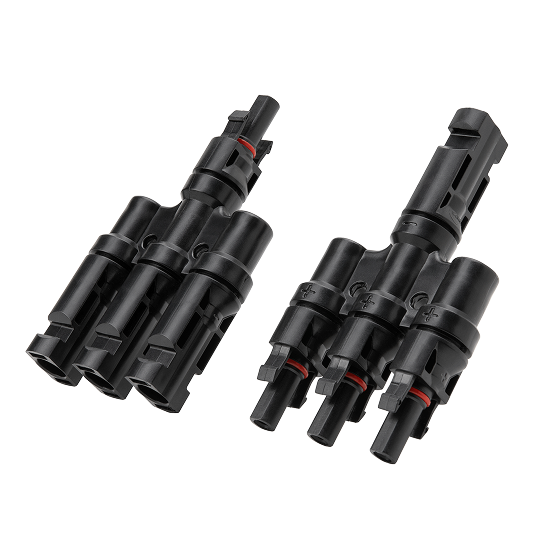 Casa, Gradina & Bricolaj - Cablu conector de incarcare solara Anker Solix MC4 cu 3 porturi, Negru