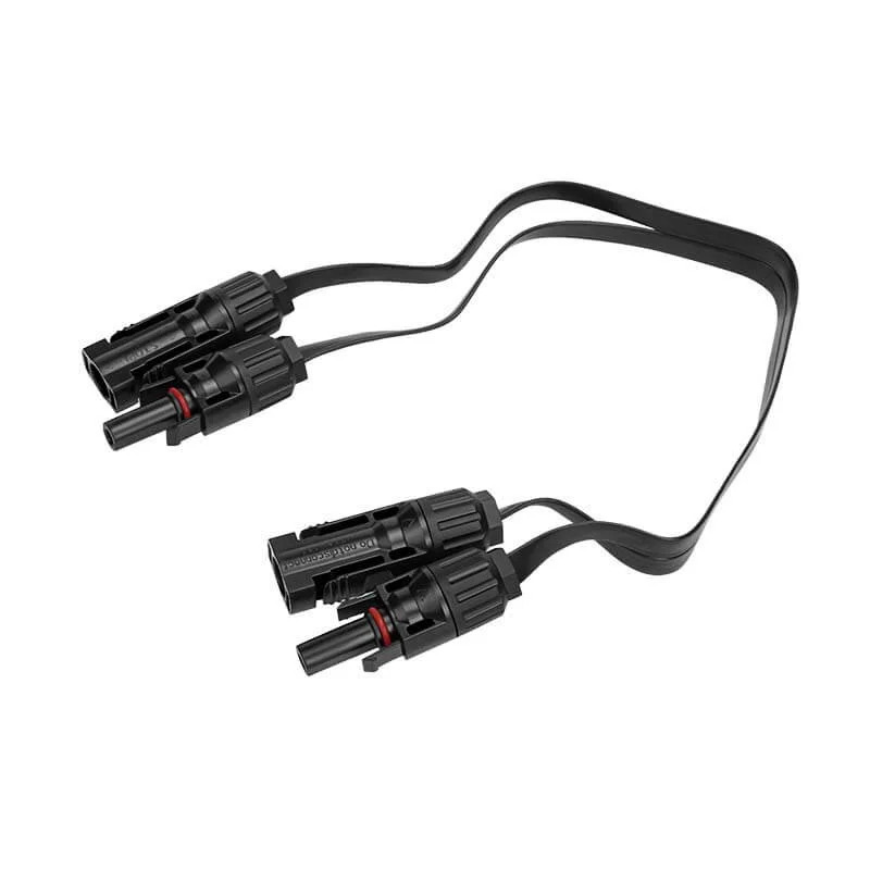 Product Image for Cablu Super Flat EcoFlow MC4 pentru panouri solare, 0.5m