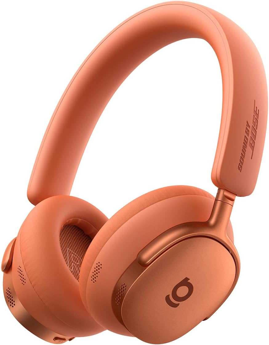 TV, Audio-Video & Foto - Casti Over-Ear Baseus Inspire XH1 Sound by Bose Noise-Cancelling Dolby Audio & Hi-Res Coral