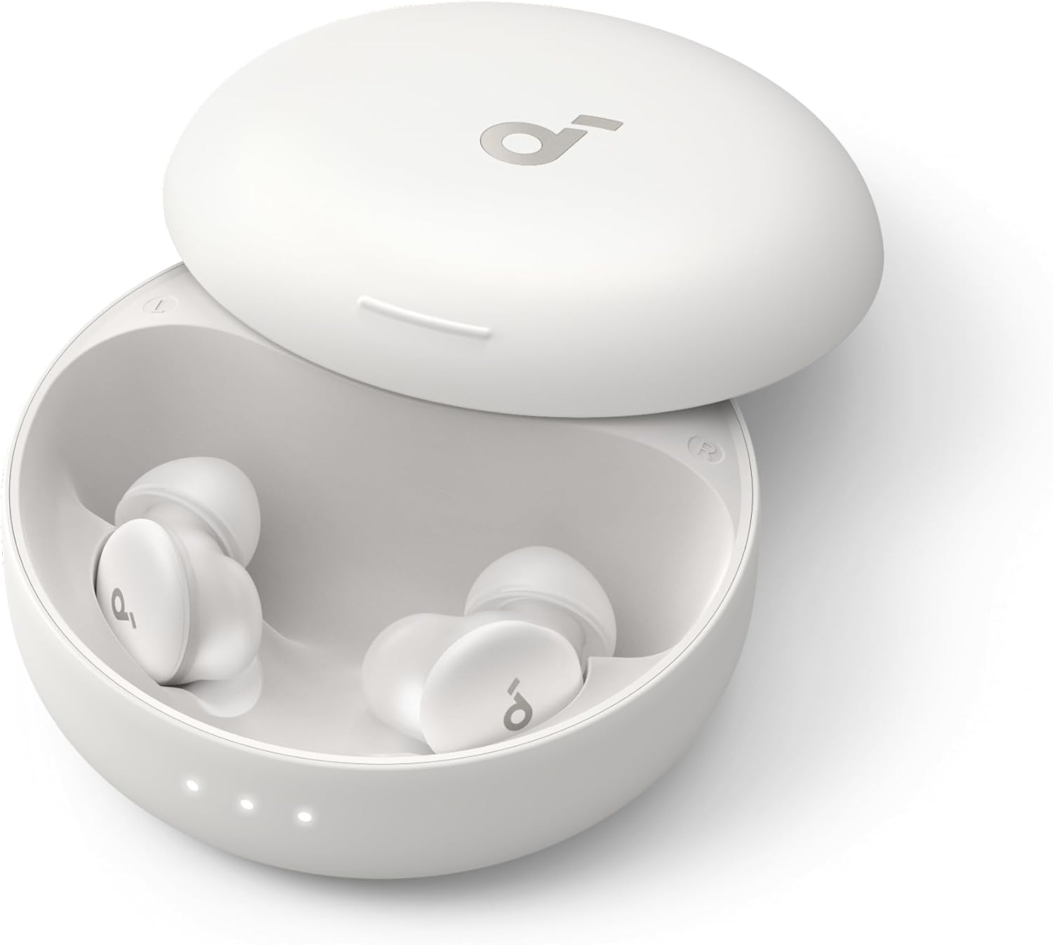 Casti Audio: Wireless, Bluetooth, cu Fir sau Gaming - Casti True Wireless Anker Soundcore Sleep A30 ANC Alb