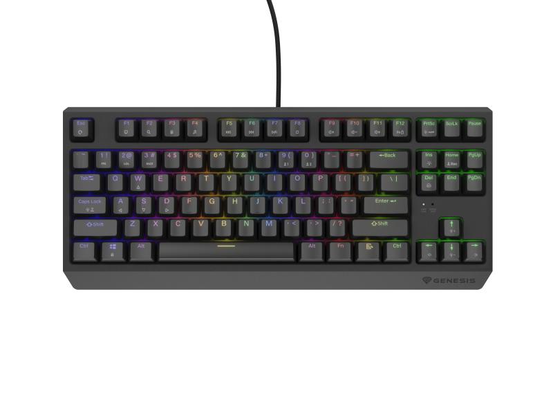 PC, Periferice & Software - Tastatura Genesis Thor 230 TKL R Negru