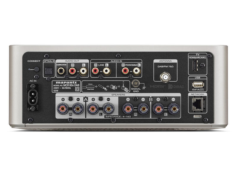 Receiver Marantz MCR 60n DAB, Champagne Gold [4]