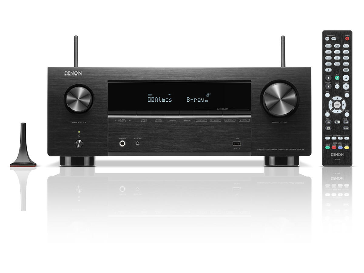 Product Image for Receiver AV Denon AVR-X2800H, Black, 7.2 canale, 8K