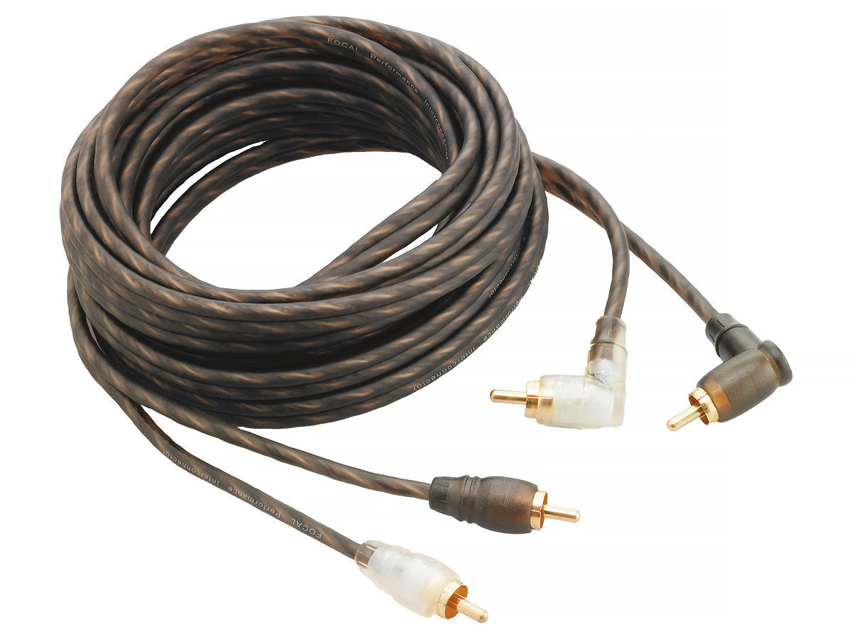 Product Image for Cablu RCA Focal Car PR 5, 5m, conector in unghi de 90