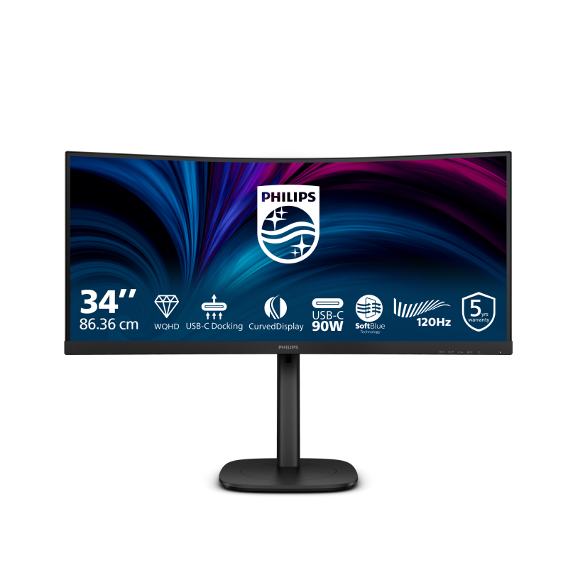 PC, Periferice & Software - Monitor Philips 34" 34B2U3600C/00