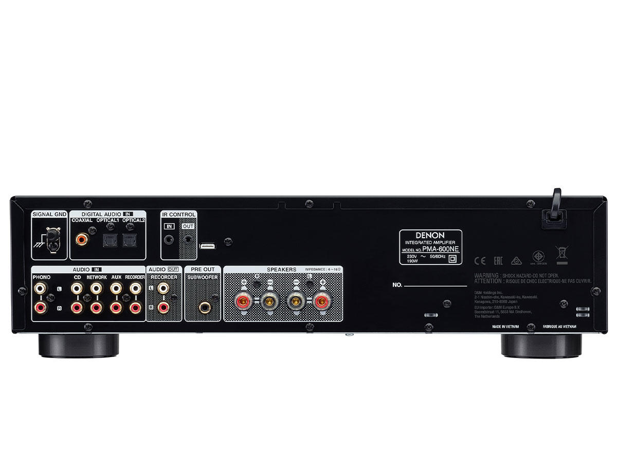 Denon Amplificator integrat PMA-600NE Black Amplificator Black Premium [2]