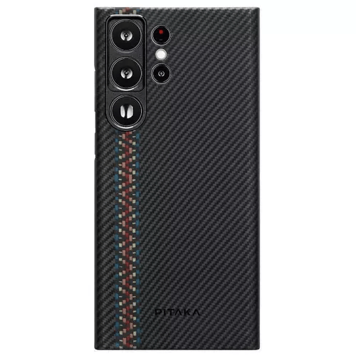 Laptop, Tablete & Telefoane - Husa Pitaka Galaxy S23 Ultra Fusion Weaving Mag EZ Case, Rhapsody