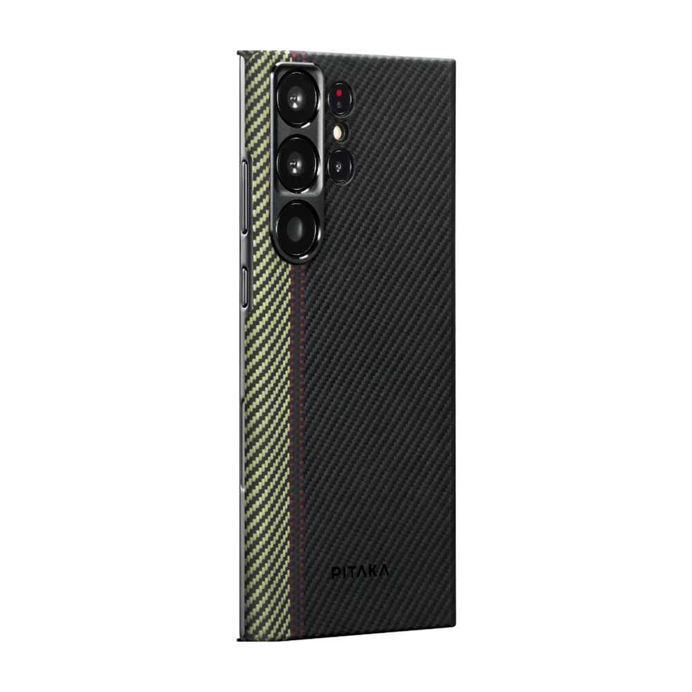 Laptop, Tablete & Telefoane - Husa Pitaka Galaxy S23 Ultra Fusion Weaving Mag EZ Case Overture