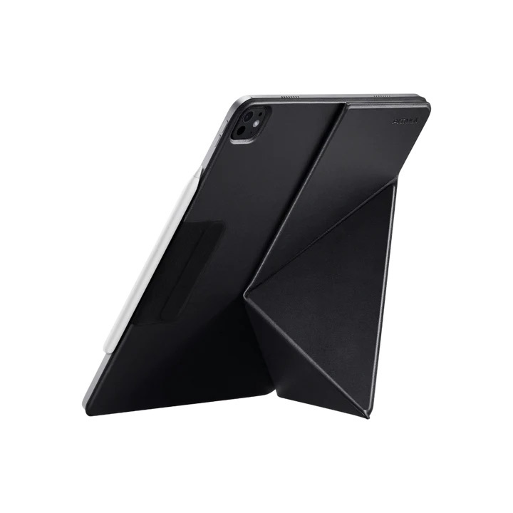 Laptop, Tablete & Telefoane - Husa de protectie Pitaka iPad Pro 13 2024 MagEZ Folio 2, Negru/Gri