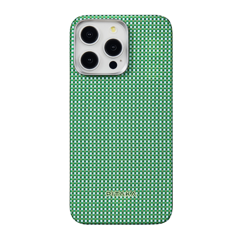 Laptop, Tablete & Telefoane - Husa Pitaka MagEZ 5 pentru iPhone 15 Pro Max, MagSafe, Aomori