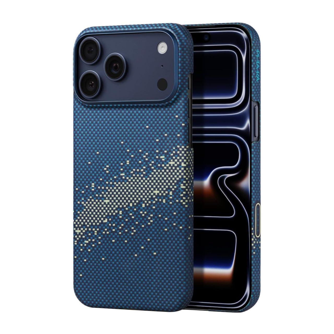 Laptop, Tablete & Telefoane - Husa Pitaka pentru iPhone 17 Pro, MagEz 7, Ultra-Slim, StarPeak Milky Way Galaxy